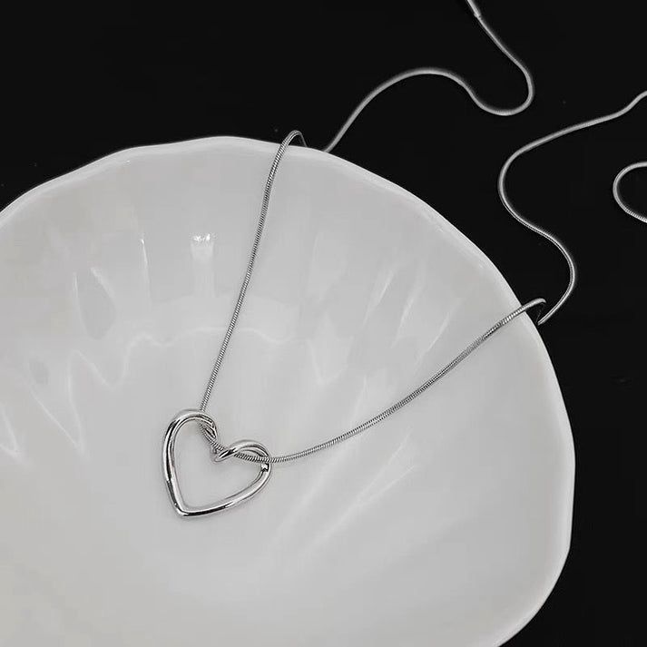 Silver Heart - Necklace