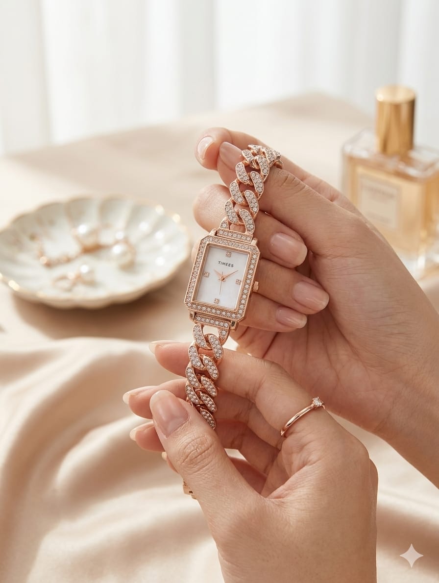 Ladies Jewelry Bracelet Watch with Gift Box 🎁