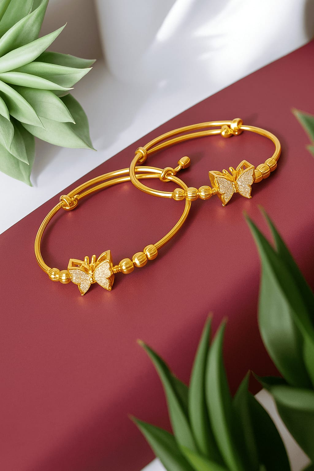 Butterfly Zircon Adjustable Size Bracelet