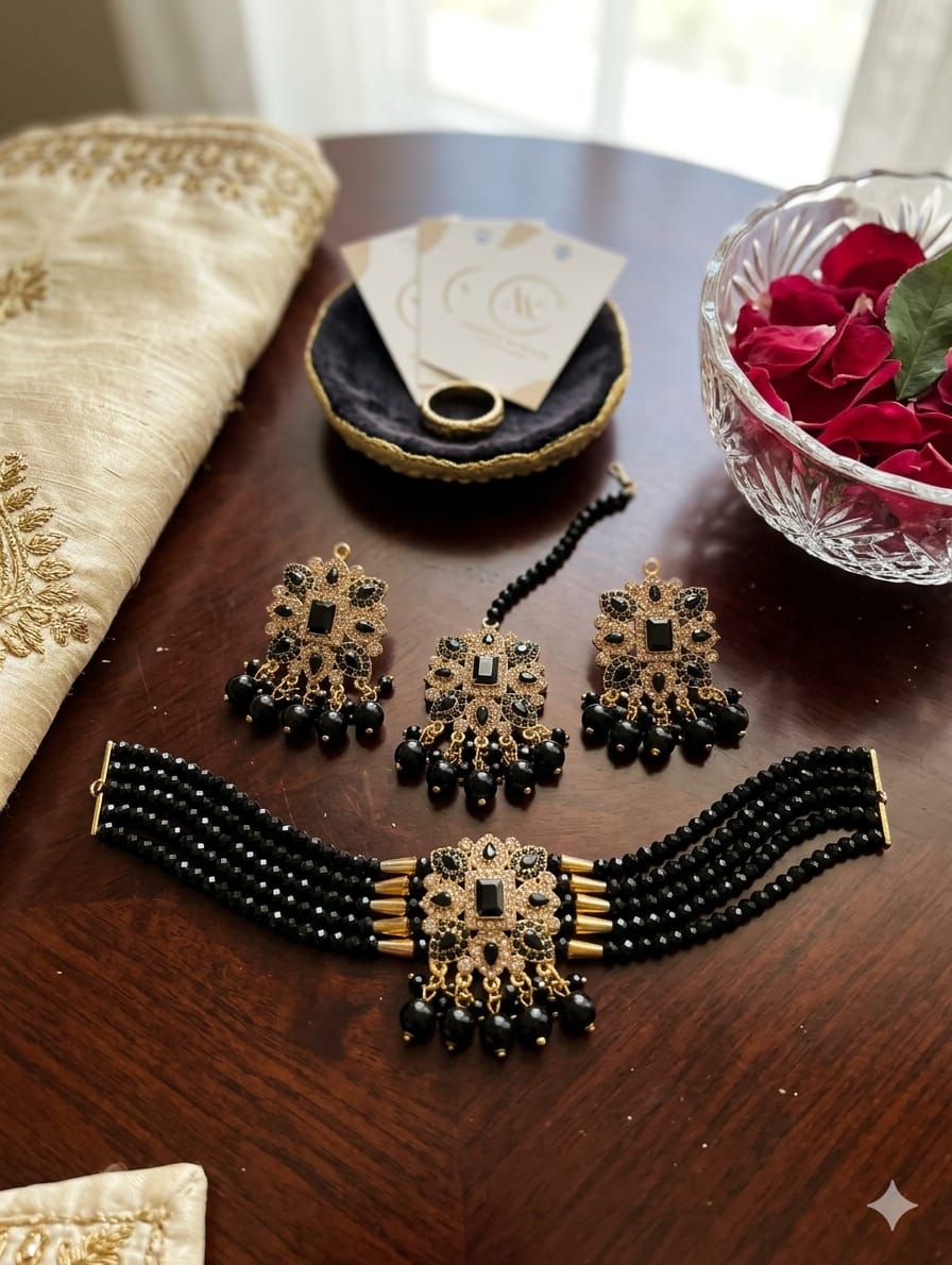 Beautiful Choker Set – 4 Colors | Excellent Finishing