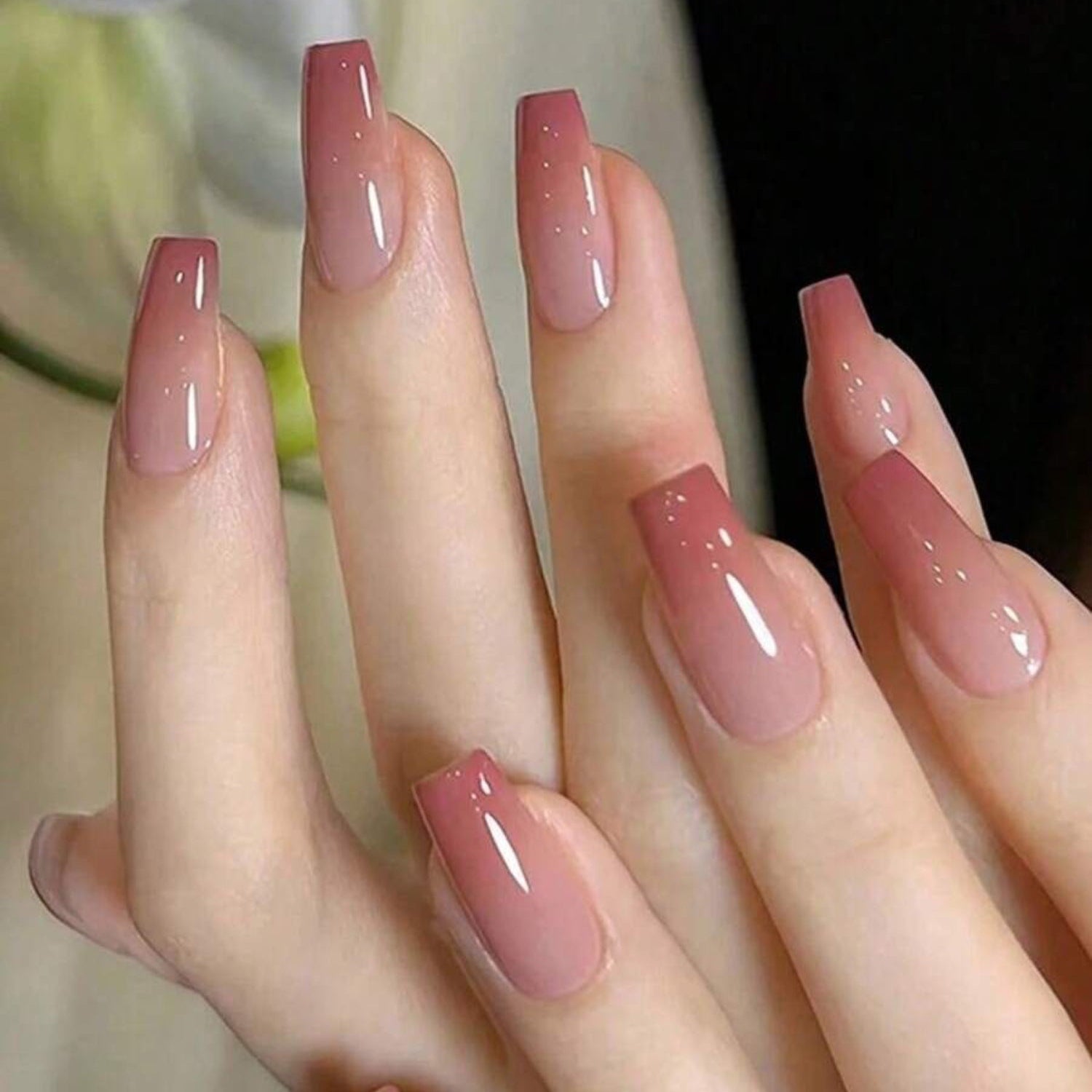 Modern French Nails