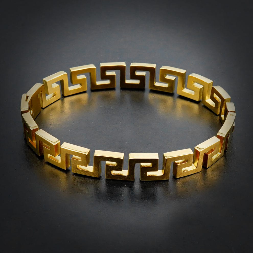 Stainless Steel Versace-Style Handcuff Bracelet – A1 Quality | Tarnish Free & Waterproof