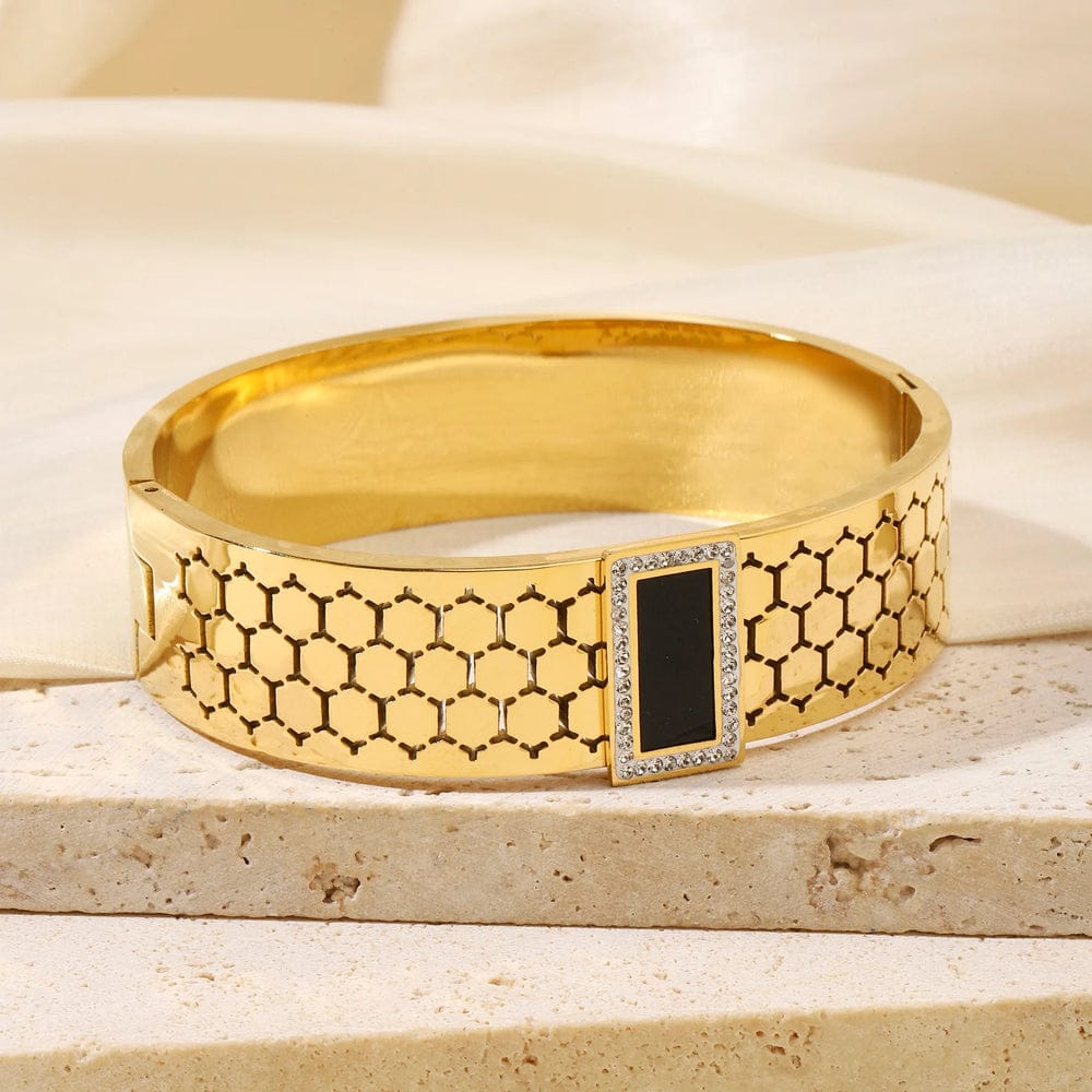 Stainless Steel Handcuff Bracelet – A1 Quality | Tarnish Free & Waterproof | Multiple Designs