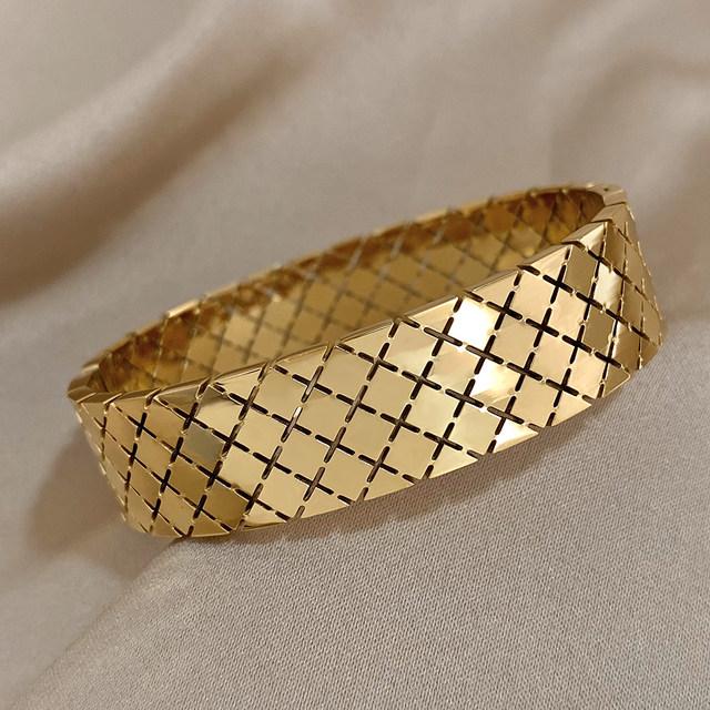 Stainless Steel Handcuff Bracelet – A1 Quality | Tarnish Free & Waterproof | Multiple Designs