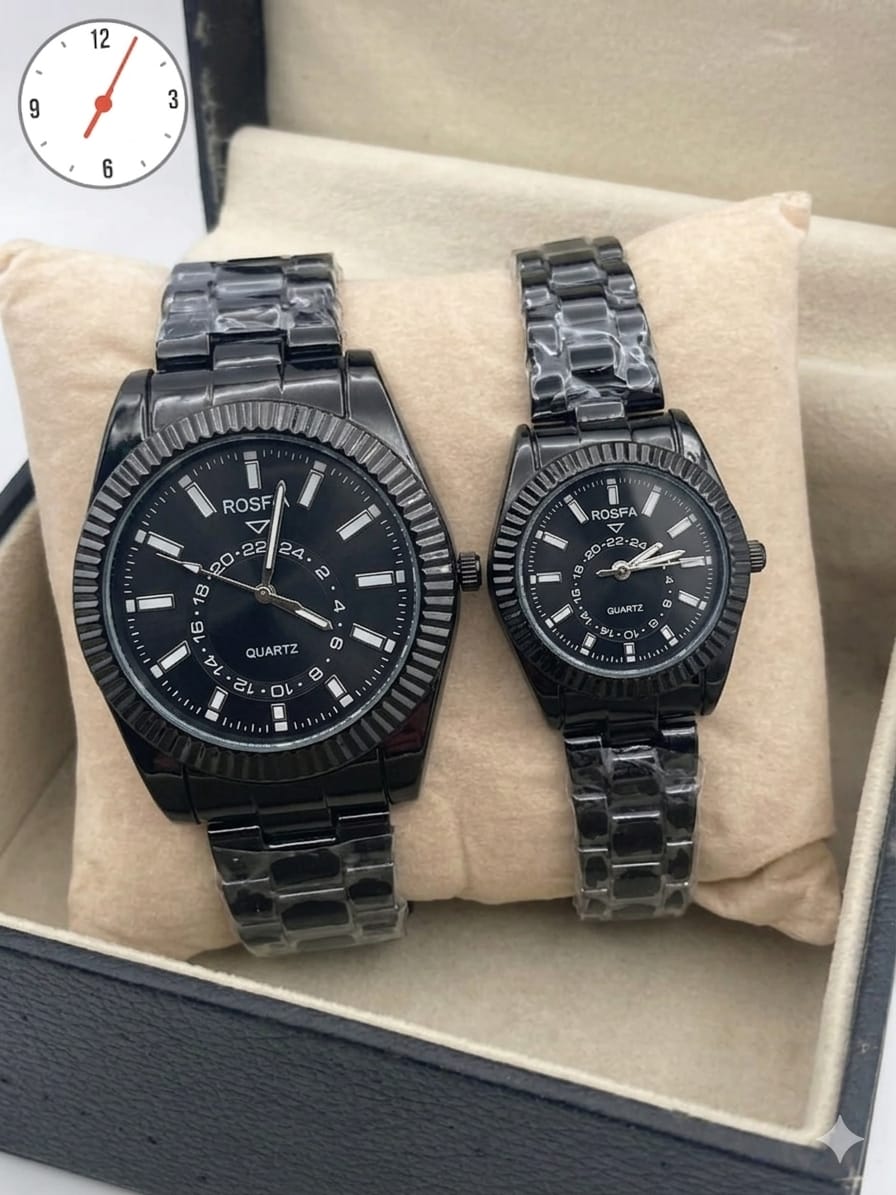 Couple Watches with Gift Box 🎁