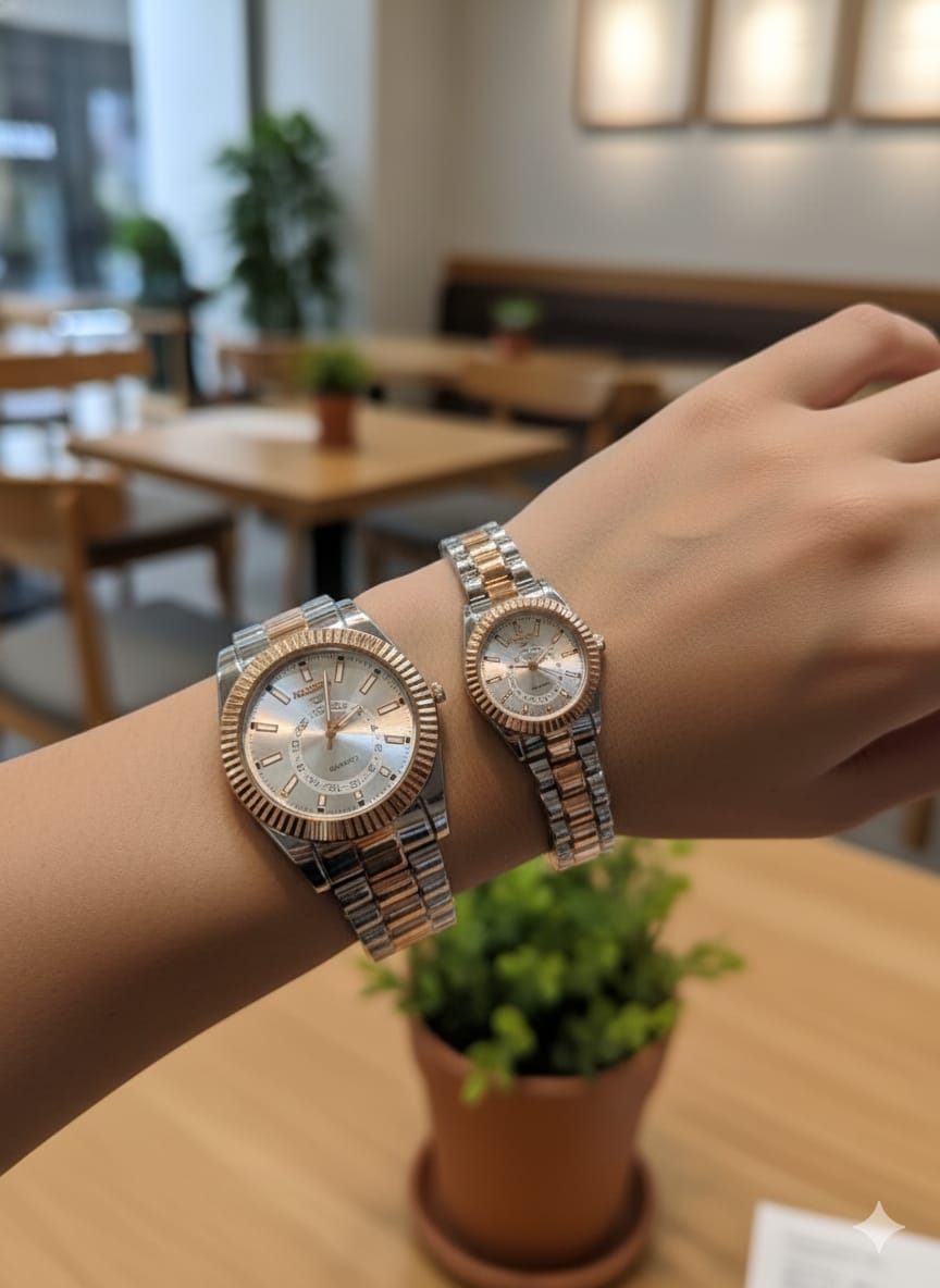 Couple Watches with Gift Box 🎁