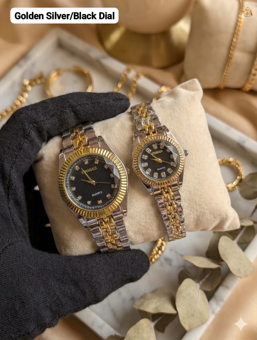Couple Watches with Gift Box 🎁