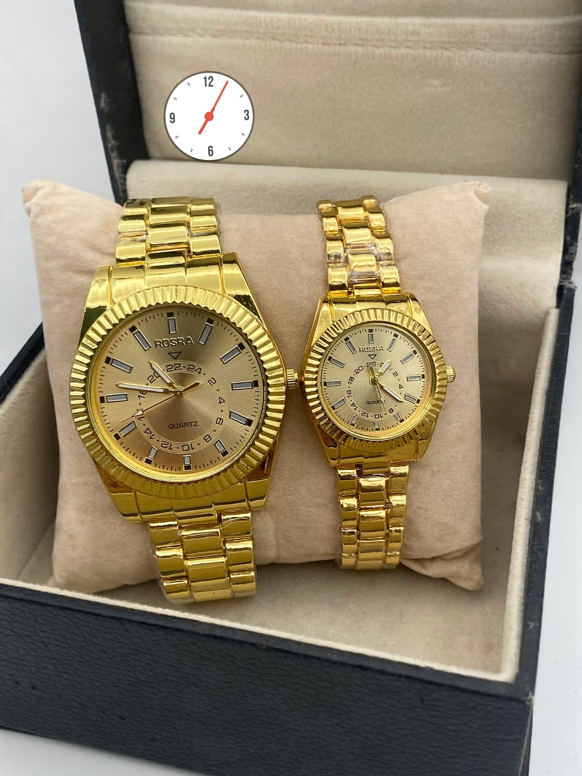 Couple Watches with Gift Box 🎁