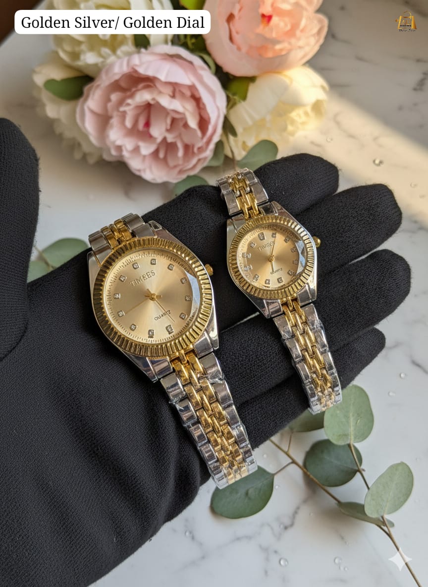 Couple Watches with Gift Box 🎁