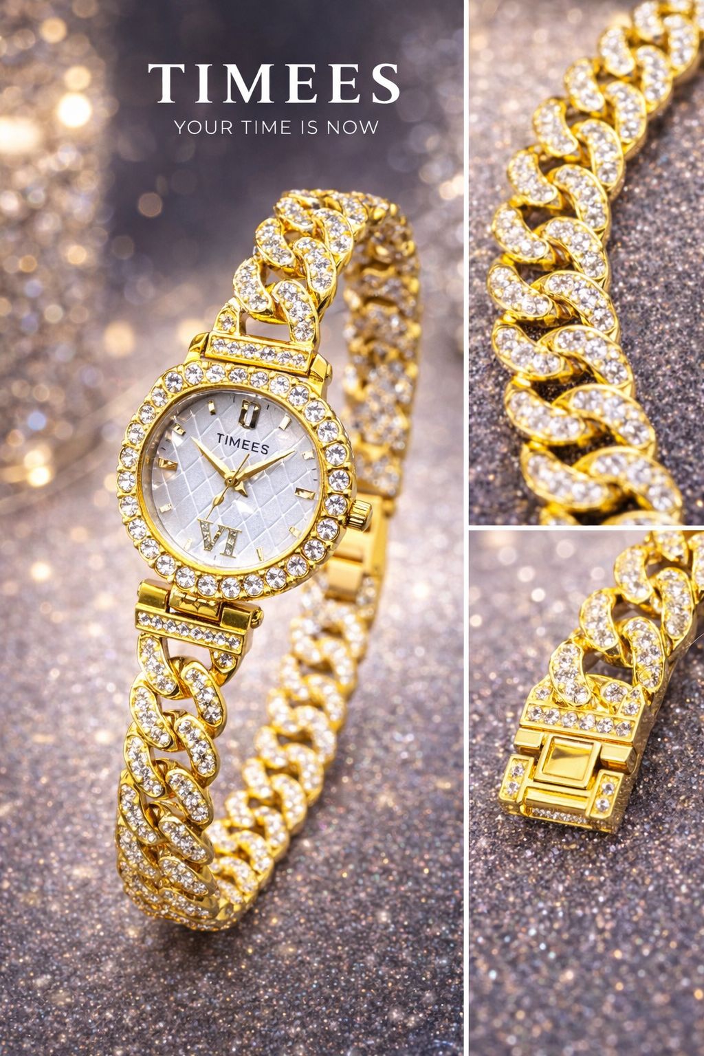 Ladies Jewelry Bracelet Watch with Gift Box 🎁